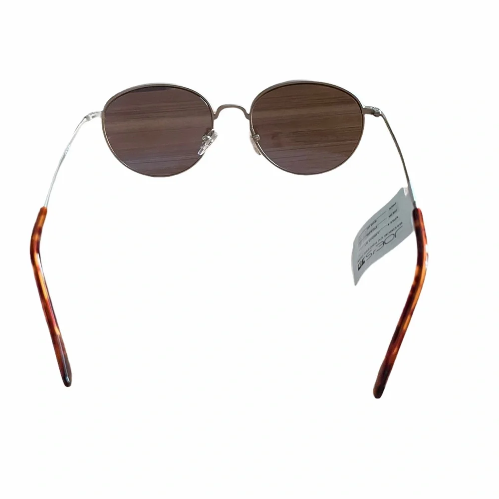 Joe’s Jeans Aviator Sunglasses Brown Lens
